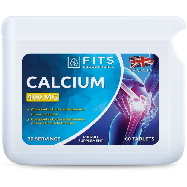 FITS Kalcijs 400mg tabletes fotogrāfija