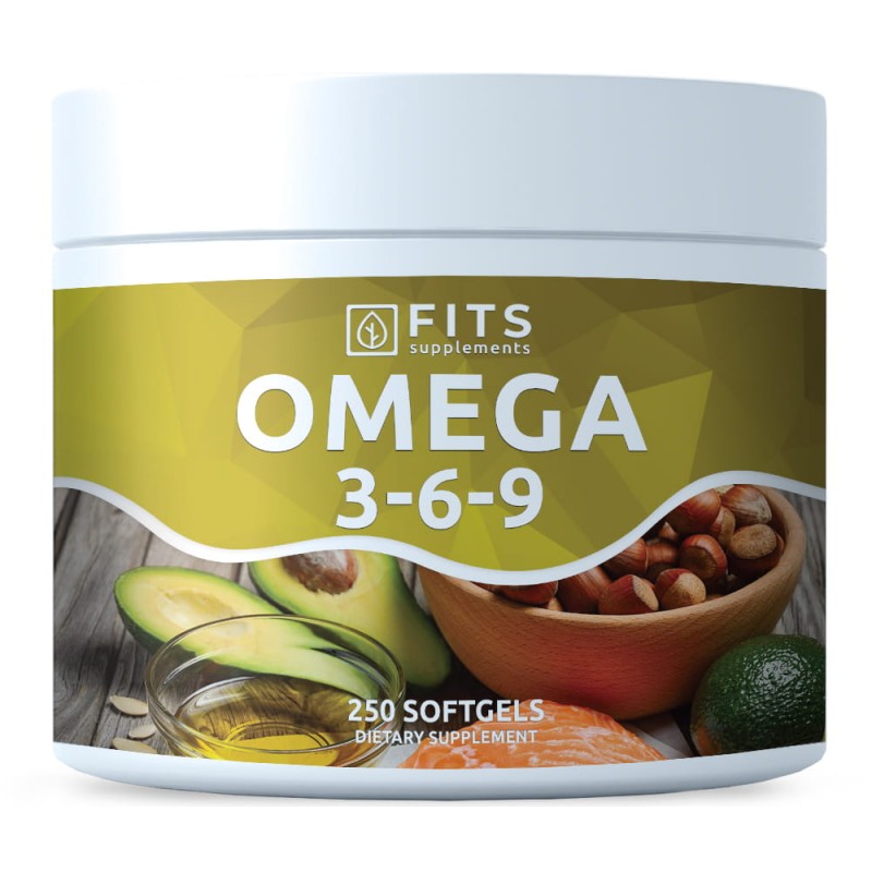 FITS Omega 3-6-9 õli 1000 mg kapslid N250
