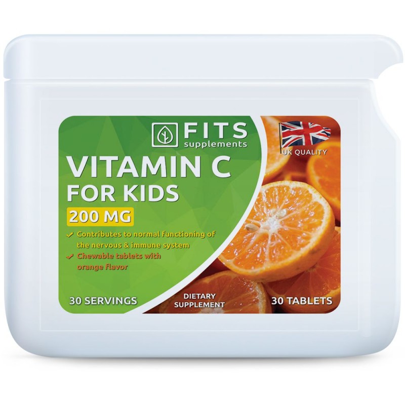 NB! 01.03.22! 1=2! C-Vitamiin 200 mg lastele apelsini maitsega