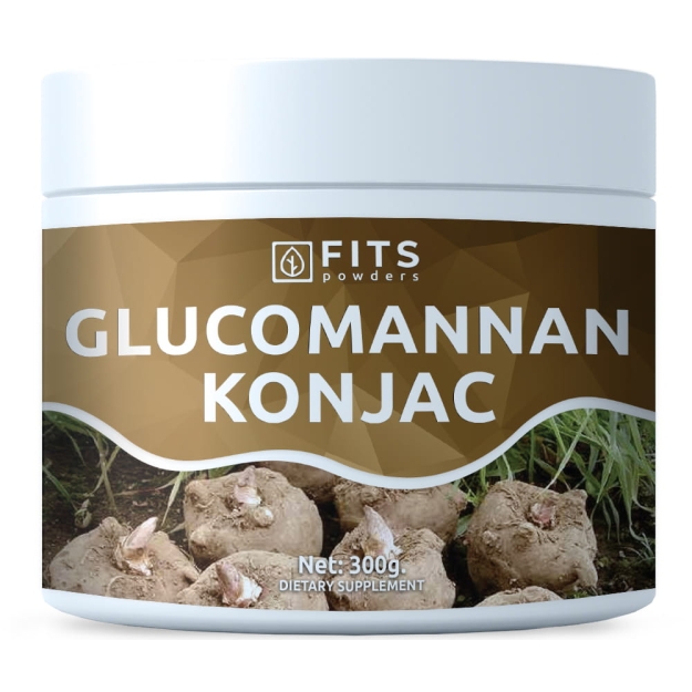 Glucomannan Konjac 300g milteliai