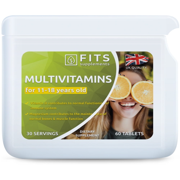 FITS Мультивитамины для 11-18 лет таблетки фото