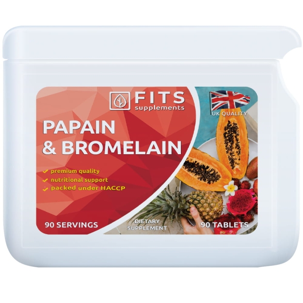 Papaiin ja Bromelaiin 90 tabletti