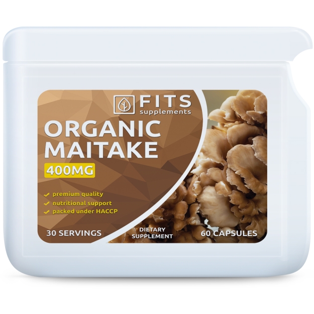 FITS Organic Maitake 400mg capsules picture FITS Organic Maitake 400mg capsules photo