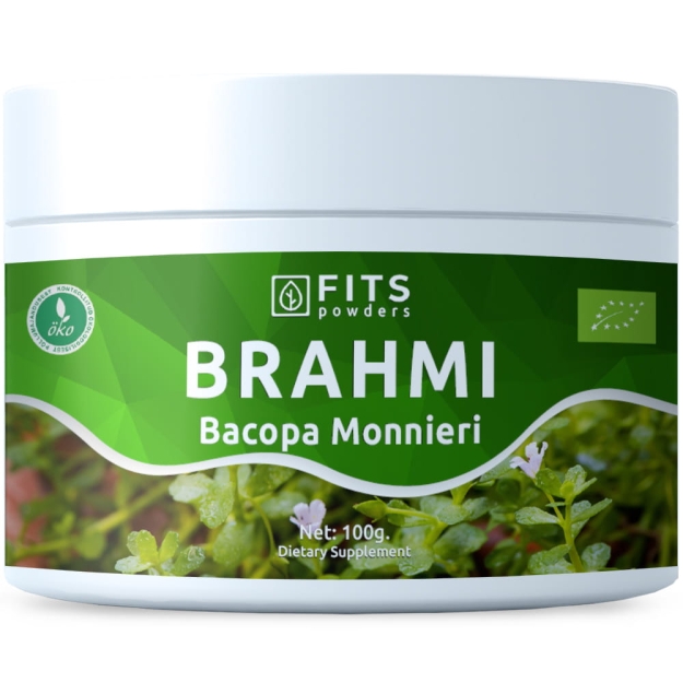 FITS BIO Organic Brahmi (Bacopa Monnieri) 100g powder picture FITS BIO Organic Brahmi (Bacopa Monnieri) 100g powder photo