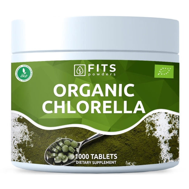 Chlorella BIO 500mg tabletės N1000