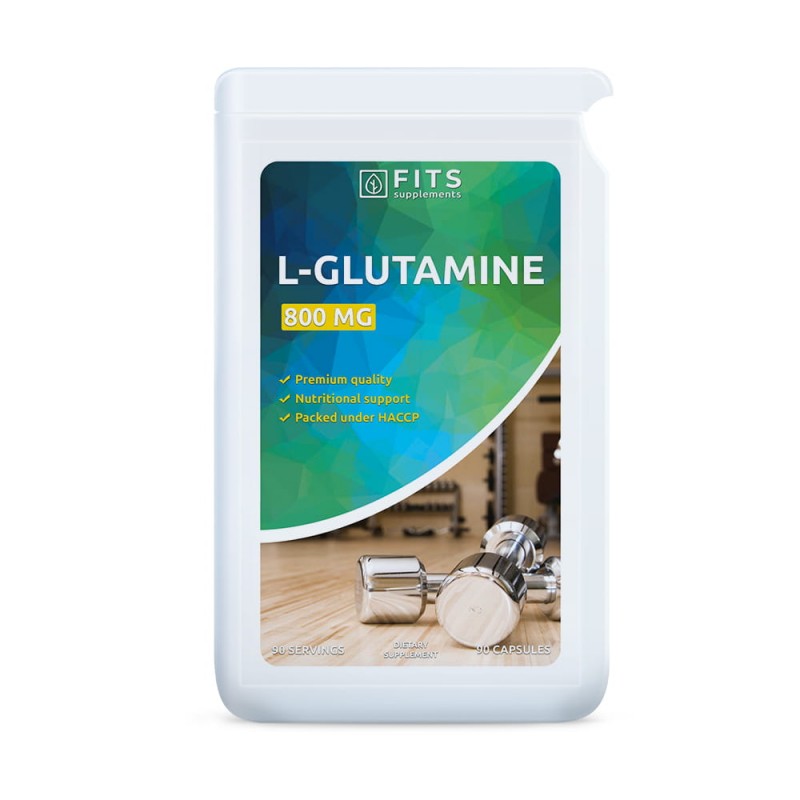 FITS L-Glutamiin 800 mg kapslid N90 foto