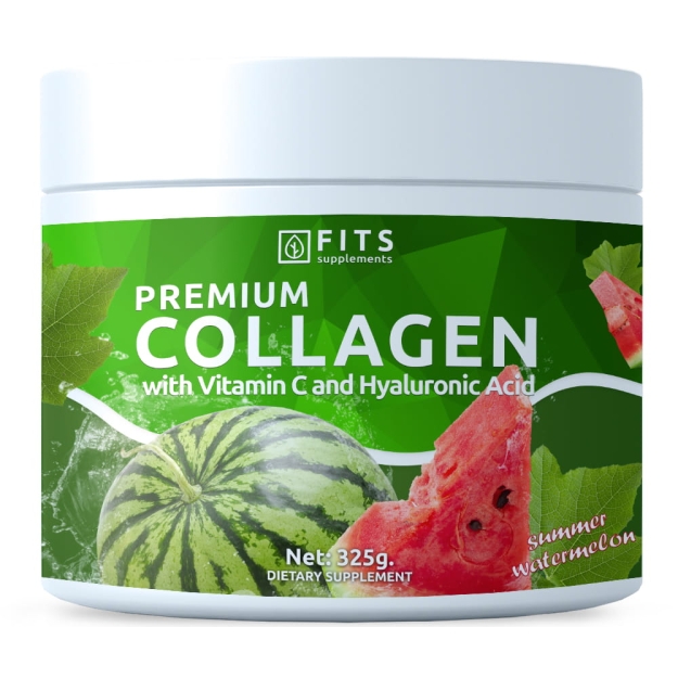 Premium Kollageen Summer Watermelon pulber 325 g