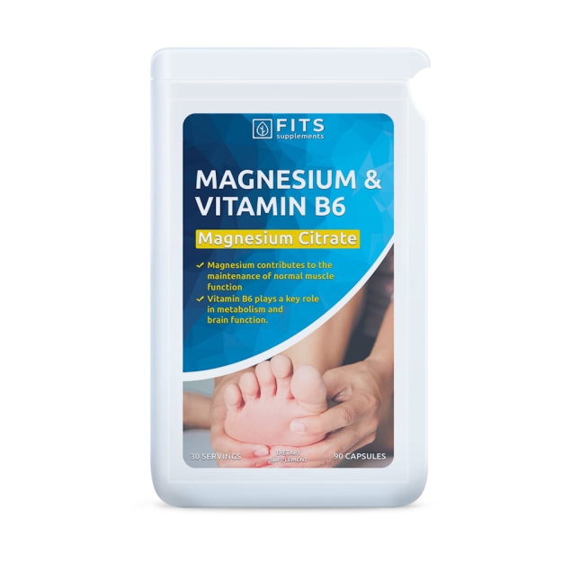 FITS Magnesium and Vitamin B6 kapsulas FITS Magnesium and Vitamin B6 kapsulas