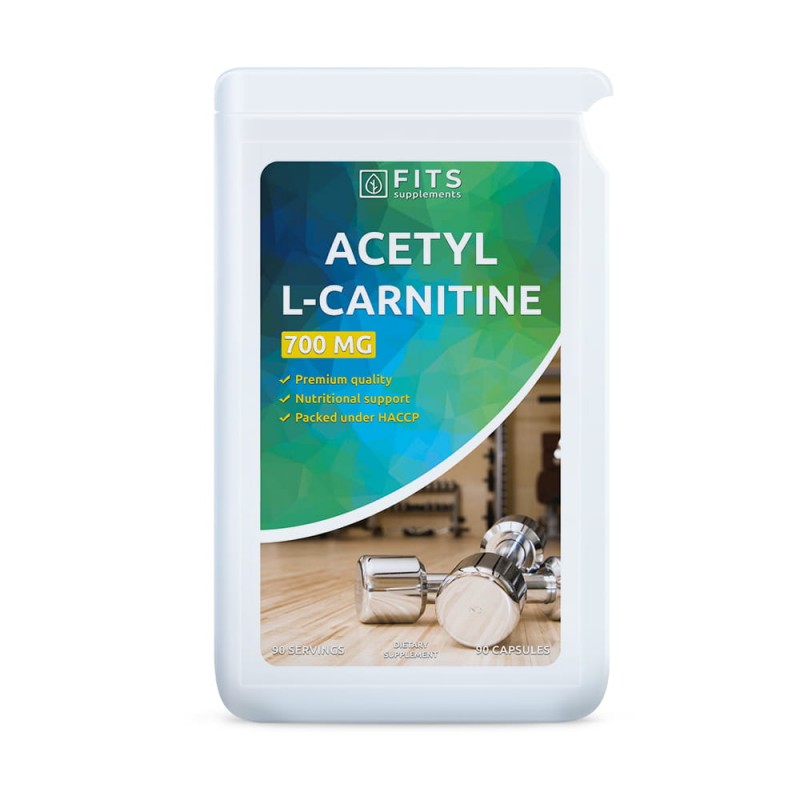 Acetil-L-karnitīns 700 mg kapsulas N90