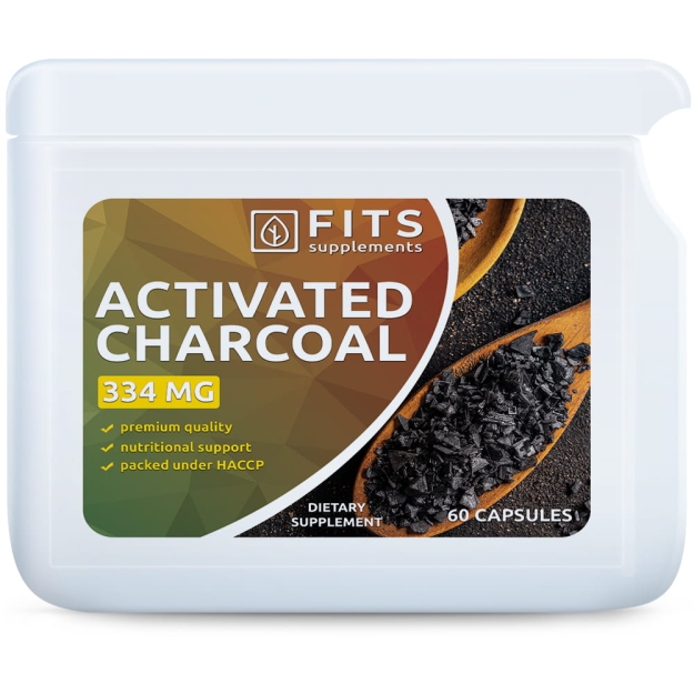 Activated Coconut Charcoal 334mg kapsules