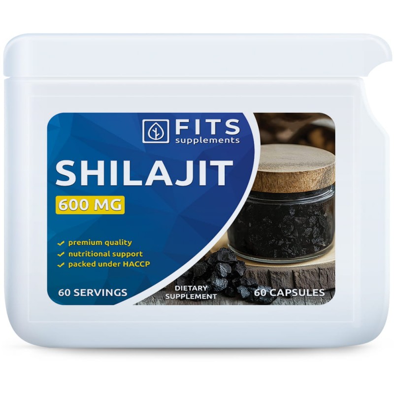 FITS Shilajit Fulvic acid 600mg kapsulas