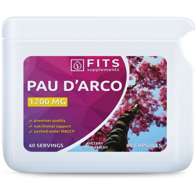 FITS Pau D'arco Strong 1200mg kapsules FITS Pau D'arco Strong 1200mg kapsules