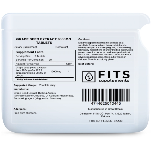 FITS Grapefruit Pectin Fibre 300mg capsules paveikslėlį FITS Grapefruit Pectin Fibre 300mg capsules nuotrauka
