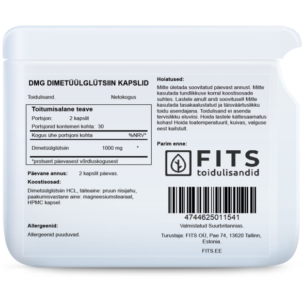 FITS Dong Quai 2000 mg tabletes bilde FITS Dong Quai 2000 mg tabletes fotogrāfija