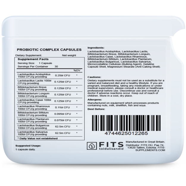 Probiotic Complex 30 kapselia Probiotic Complex 30 kapselia