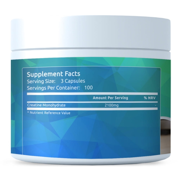 Kreatiini Monohydrate 700mg 300 kapselia Kreatiini Monohydrate 700mg 300 kapselia