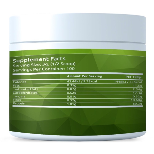 FITS BIO Organic Chlorella 300g powder paveikslėlį FITS BIO Organic Chlorella 300g powder nuotrauka
