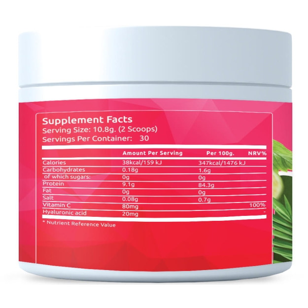 Premium Collagen Fresh Mansikka jauhe 325g Premium Collagen Fresh Mansikka jauhe 325g