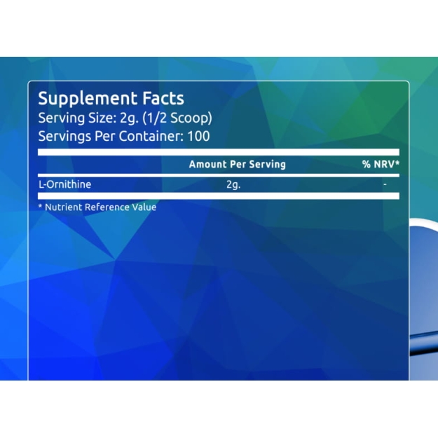 FITS L-Ornithine 200g powder picture FITS L-Ornithine 200g powder photo