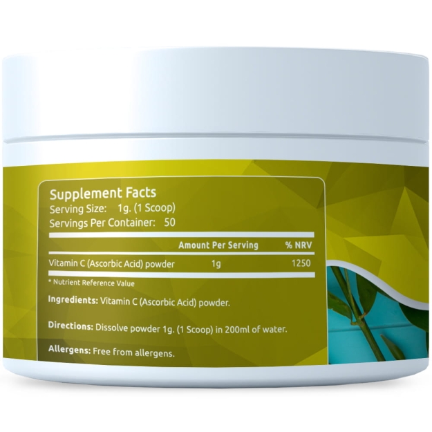 FITS C-Vitamiin pulber 50 g FITS C-Vitamiin pulber 50 g