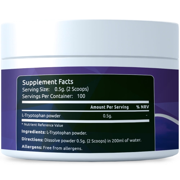 FITS L-Trüptofaan pulber 50 g FITS L-Trüptofaan pulber 50 g