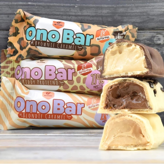 Go Fitness ONO valgubatoon 40 g - Blondie karamell pilt Go Fitness ONO valgubatoon 40 g - Blondie karamell foto