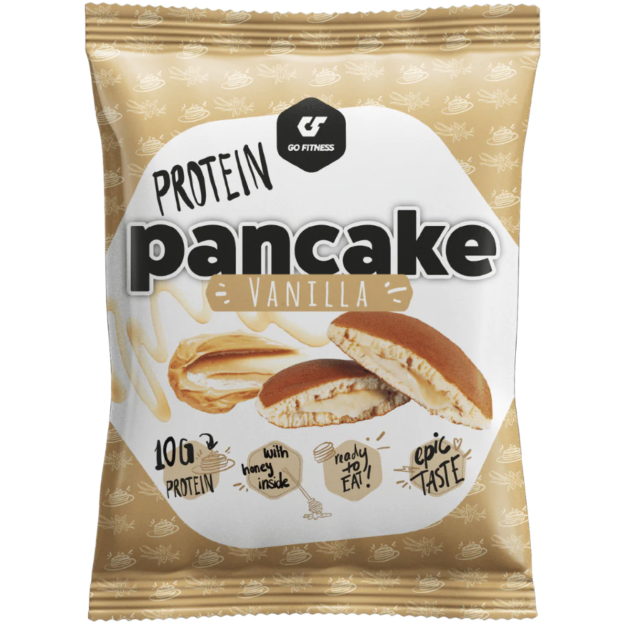 Baltyminiai blynai 50 g - vaniliniai