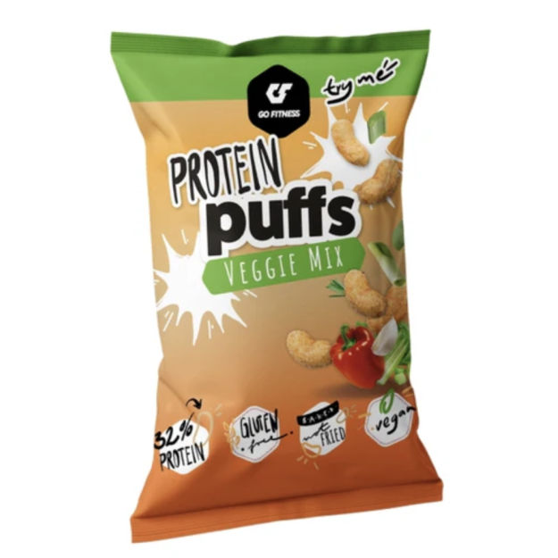 Go Fitness Protein Puffs 50 g - Mixed Vegetable Go Fitness Protein Puffs 50 g - Mixed Vegetable