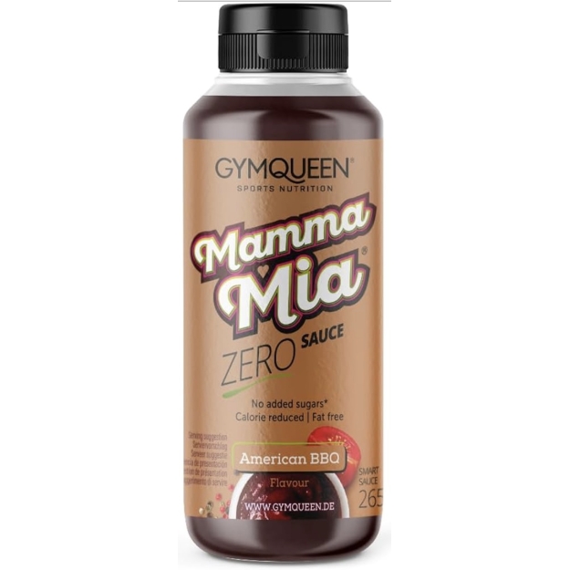 Gymqueen Mamma Mia Zero Kcal kaste 275 ml - BBQ foto