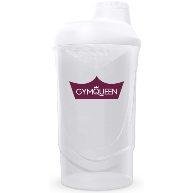 Gymqueen Shaker White 500 ml paveikslėlį Gymqueen Shaker White 500 ml nuotrauka