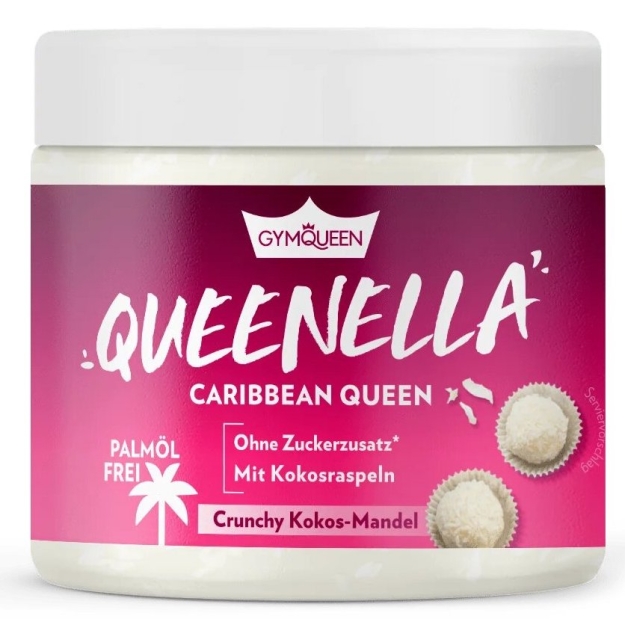 Gymqueen Proteiinipasta Queenella Caribbean Queen 250 g pilt Gymqueen Proteiinipasta Queenella Caribbean Queen 250 g foto