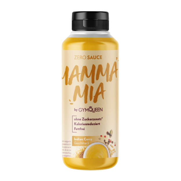 Gymqueen Mamma Mia zero kcal padažas 275 ml - Indijos karis paveikslėlį Gymqueen Mamma Mia zero kcal padažas 275 ml - Indijos karis nuotrauka