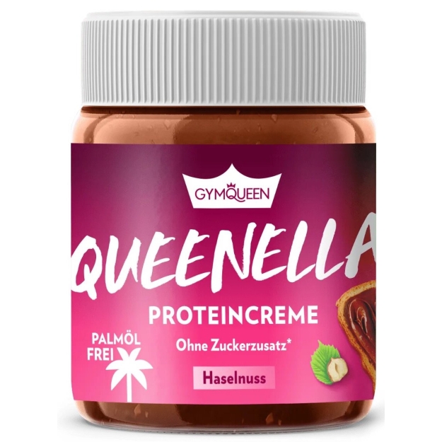 Gymqueen Proteiinipasta Queenella Sarapuupähklid - kakao 250 g pilt Gymqueen Proteiinipasta Queenella Sarapuupähklid - kakao 250 g foto