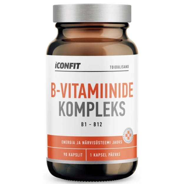 Iconfit Комплекс витаминов группы В 90 капсул фото