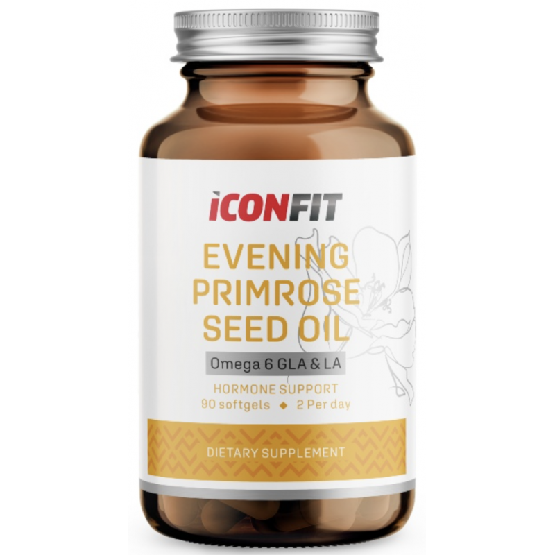 Iconfit Evening Primrose Seed Oil 90 kapslit