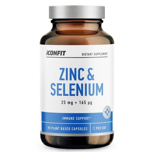 Iconfit Zinc & Selenium 90 vegan capsules picture Iconfit Zinc & Selenium 90 vegan capsules photo