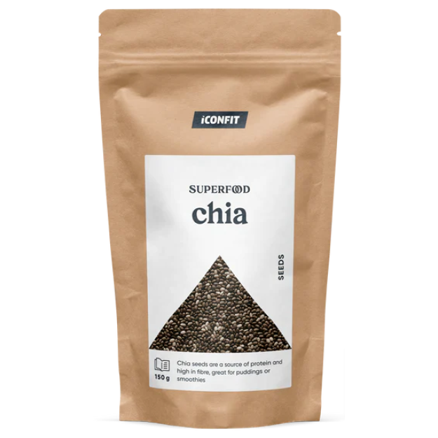 Iconfit Chia sėklos 150 g Iconfit Chia sėklos 150 g