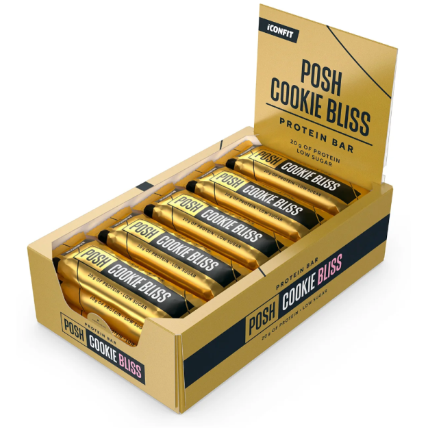 Iconfit Valgubatoon POSH 55 g - Cookie Bliss x 15 Iconfit Valgubatoon POSH 55 g - Cookie Bliss x 15