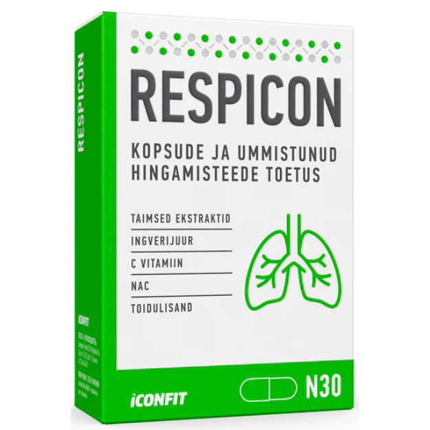Iconfit Respicon 30 kapsulių Iconfit Respicon 30 kapsulių