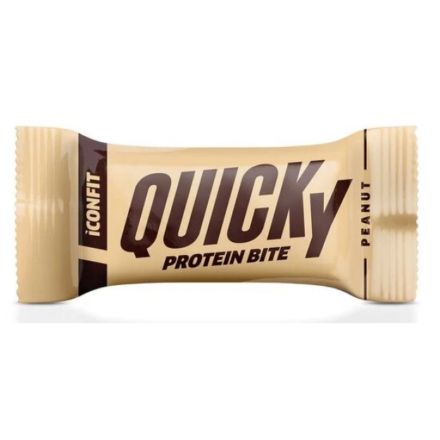 Iconfit Quicky Protein Bite 35 г - арахис Iconfit Quicky Protein Bite 35 г - арахис