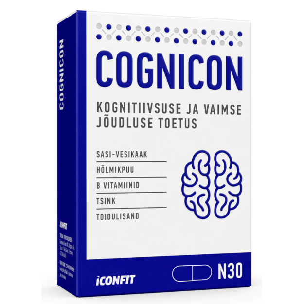 Iconfit Cognicon 30 kapslit pilt Iconfit Cognicon 30 kapslit foto