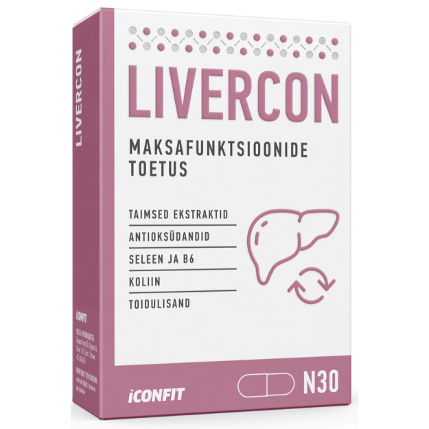Iconfit Livercon 30 kapsulas Iconfit Livercon 30 kapsulas