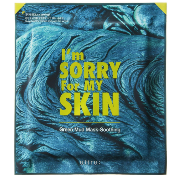 Im sorry for my skin Маска с зеленой глиной - успокаивающая фото