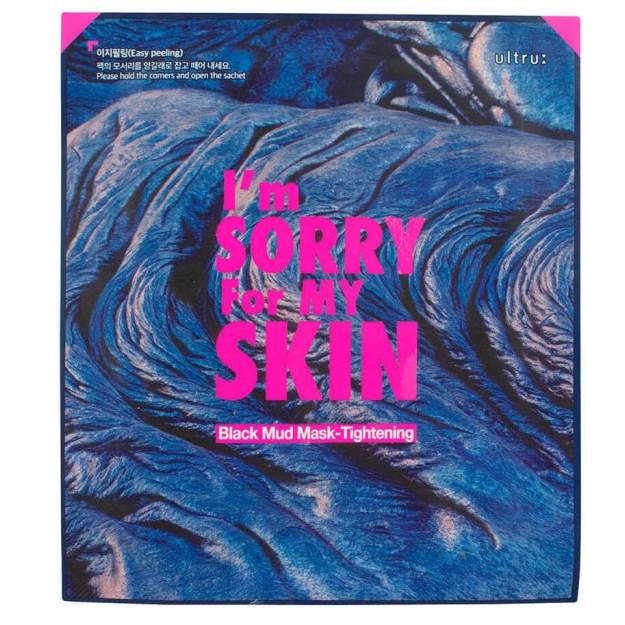 Im sorry for my skin Маска с черной глиной - Подтягивающая фото