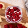 Keto Cream + MCT 250 g - White Chocolate and Raspberry