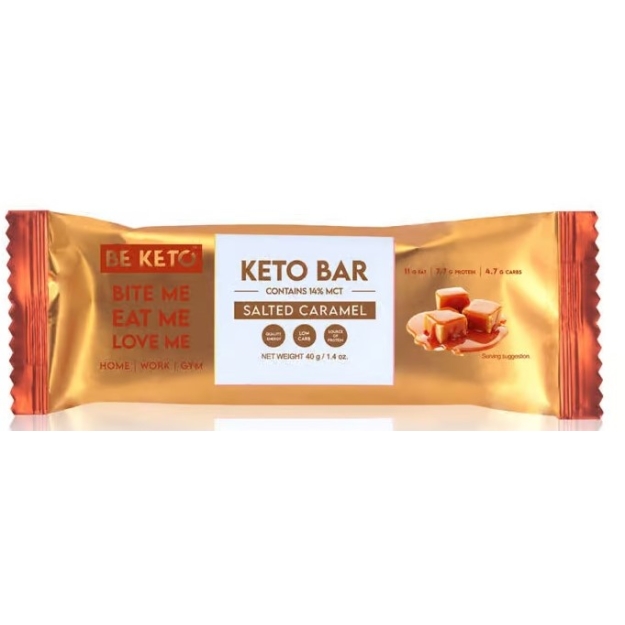 Keto Bar 40 г - Соленая карамель