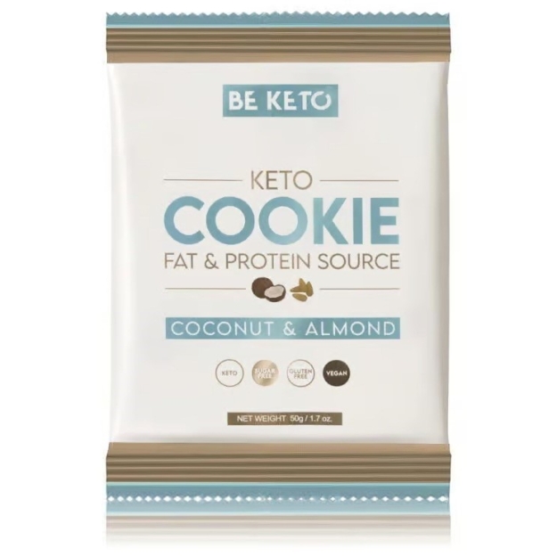 Keto Vegan Cookie 50 г - Кокос и миндаль