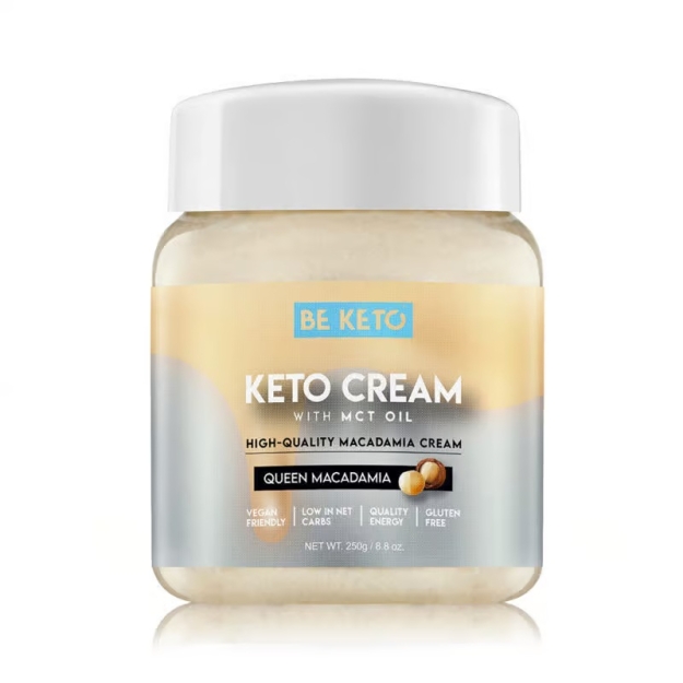 Keto Cream + MCT 250 g - Makadāmijas Keto Cream + MCT 250 g - Makadāmijas