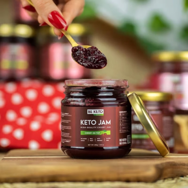 Keto Cherry Jam 200 g Keto Cherry Jam 200 g