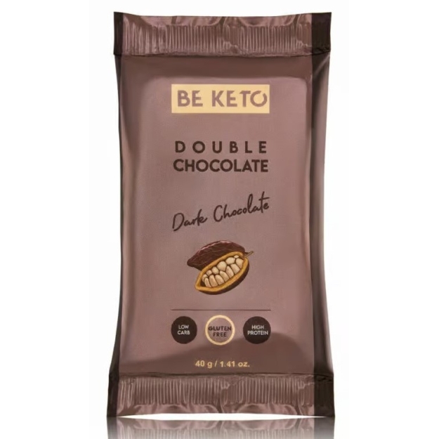 Keto Bar 40 г - Двойной шоколад Keto Bar 40 г - Двойной шоколад